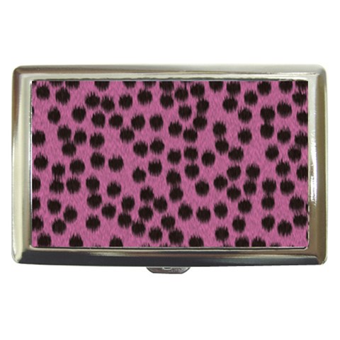 Cheetah Cigarette Money Case from ArtsNow.com Front