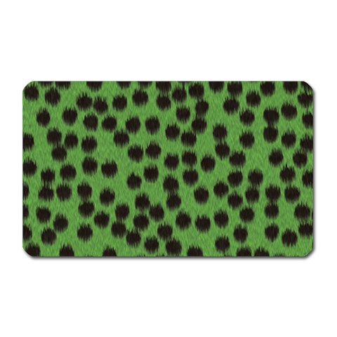 Cheetah Magnet (Rectangular) from ArtsNow.com Front