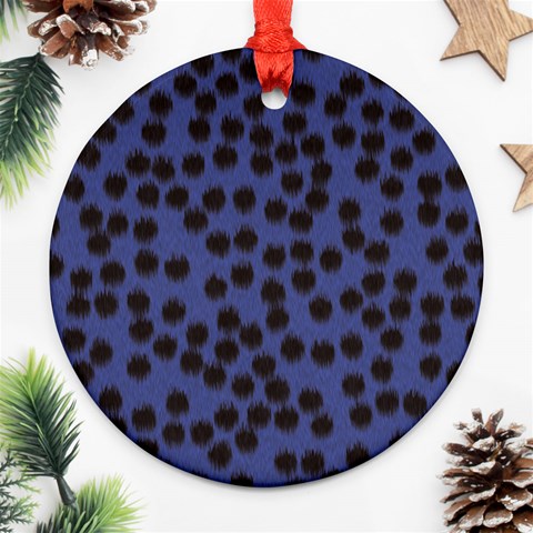 Cheetah Ornament (Round) from ArtsNow.com Front