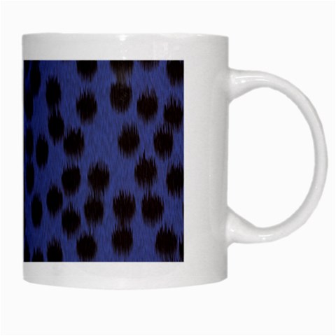 Cheetah White Mug from ArtsNow.com Right