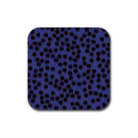 Cheetah Rubber Coaster (Square) from ArtsNow.com Front