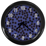 Cheetah Wall Clock (Black)