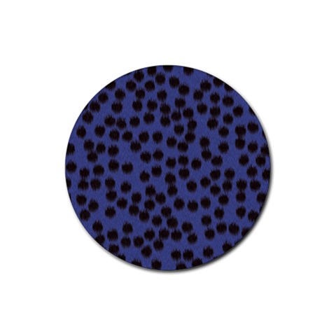 Cheetah Rubber Coaster (Round) from ArtsNow.com Front