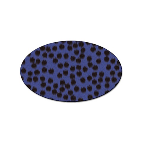 Cheetah Sticker (Oval) from ArtsNow.com Front