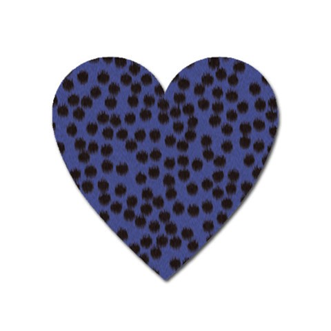 Cheetah Magnet (Heart) from ArtsNow.com Front