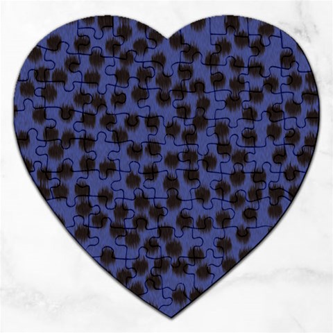 Cheetah Jigsaw Puzzle (Heart) from ArtsNow.com Front