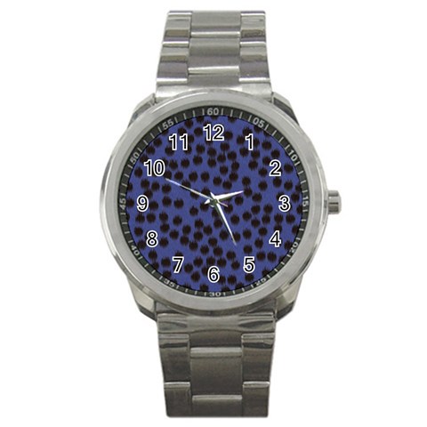 Cheetah Sport Metal Watch from ArtsNow.com Front