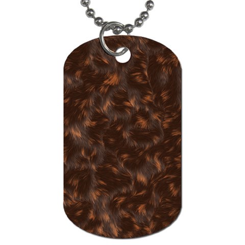 Calico Cat Dog Tag (Two Sides) from ArtsNow.com Front