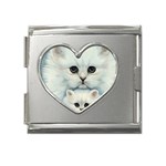 catsWE Mega Link Heart Italian Charm (18mm)