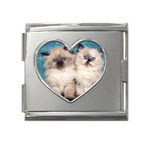 cats-wallpaper-thumb Mega Link Heart Italian Charm (18mm)