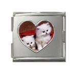 catsRT Mega Link Heart Italian Charm (18mm)