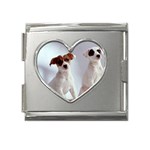 spot3 Mega Link Heart Italian Charm (18mm)