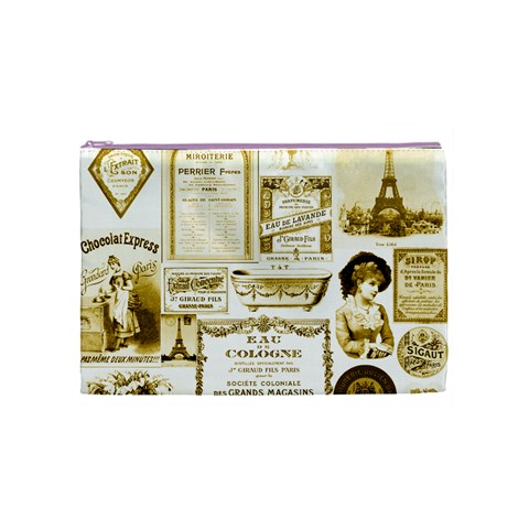 Parisgoldentower Cosmetic Bag (Medium) from ArtsNow.com Front