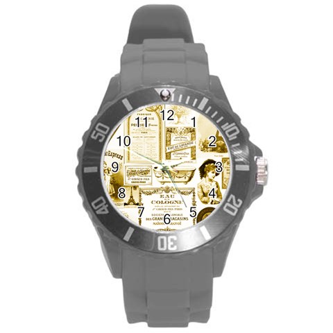 Parisgoldentower Plastic Sport Watch (Large) from ArtsNow.com Front