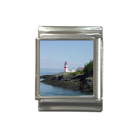 east_quoddy_head_light_house_photo03_small Italian Charm (13mm) from ArtsNow.com Front