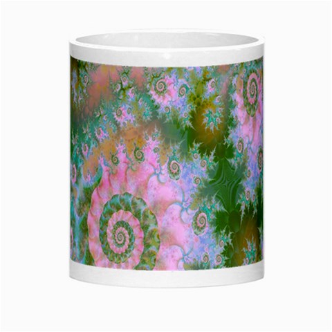 Rose Forest Green, Abstract Swirl Dance Morph Mug from ArtsNow.com Center