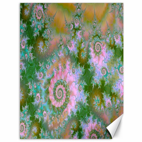 Rose Forest Green, Abstract Swirl Dance Canvas 36  x 48  (Unframed) from ArtsNow.com 35.26 x46.15  Canvas - 1