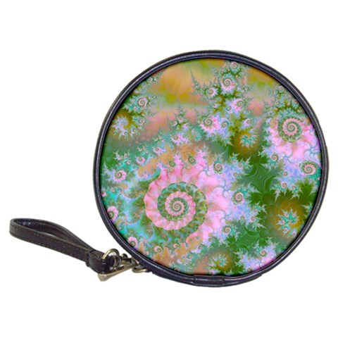 Rose Forest Green, Abstract Swirl Dance CD Wallet from ArtsNow.com Front