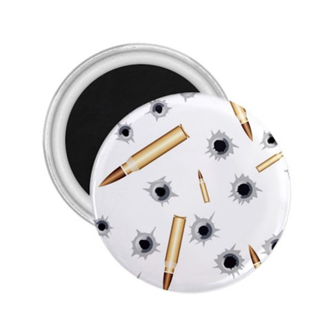 Bulletsnbulletholes 2.25  Button Magnet from ArtsNow.com Front