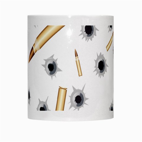 Bulletsnbulletholes White Coffee Mug from ArtsNow.com Center