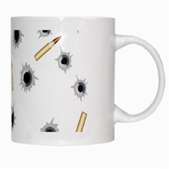 Bulletsnbulletholes White Coffee Mug from ArtsNow.com Right