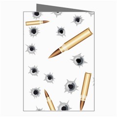 Bulletsnbulletholes Greeting Card from ArtsNow.com Right