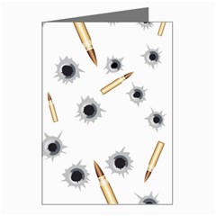 Bulletsnbulletholes Greeting Card (8 Pack) from ArtsNow.com Left