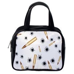 Bulletsnbulletholes Classic Handbag (Two Sides) from ArtsNow.com Back