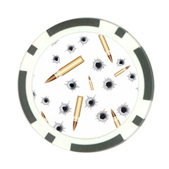 Bulletsnbulletholes Poker Chip (10 Pack) from ArtsNow.com Front