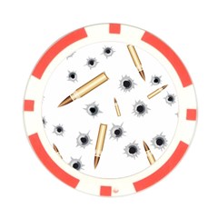 Bulletsnbulletholes Poker Chip (10 Pack) from ArtsNow.com Back