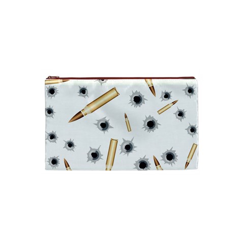 Bulletsnbulletholes Cosmetic Bag (Small) from ArtsNow.com Front