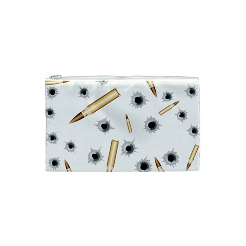 Bulletsnbulletholes Cosmetic Bag (Small) from ArtsNow.com Front