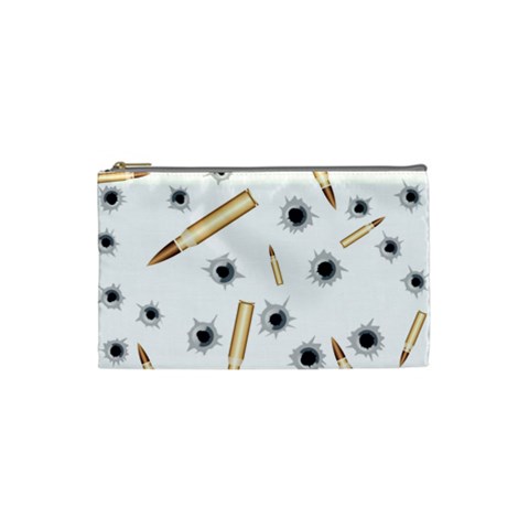 Bulletsnbulletholes Cosmetic Bag (Small) from ArtsNow.com Front