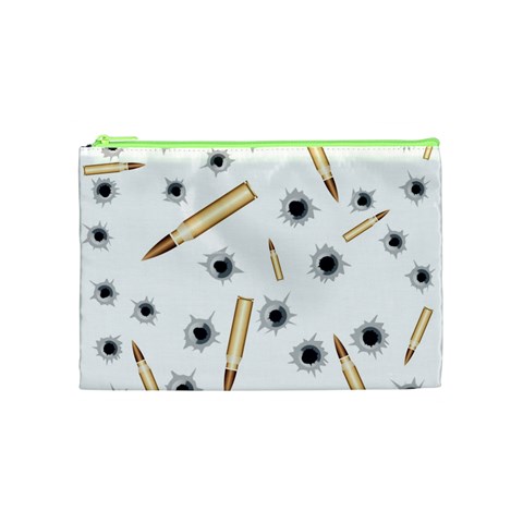 Bulletsnbulletholes Cosmetic Bag (Medium) from ArtsNow.com Front