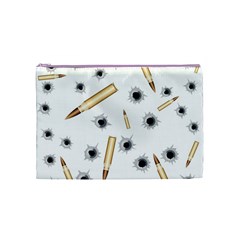 Bulletsnbulletholes Cosmetic Bag (Medium) from ArtsNow.com Front