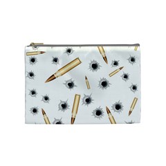 Bulletsnbulletholes Cosmetic Bag (Medium) from ArtsNow.com Front