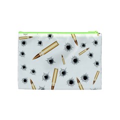 Bulletsnbulletholes Cosmetic Bag (Medium) from ArtsNow.com Back