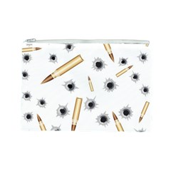 Bulletsnbulletholes Cosmetic Bag (Large) from ArtsNow.com Front