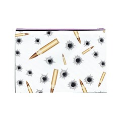 Bulletsnbulletholes Cosmetic Bag (Large) from ArtsNow.com Back