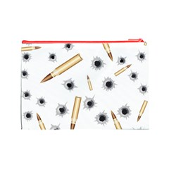 Bulletsnbulletholes Cosmetic Bag (Large) from ArtsNow.com Back