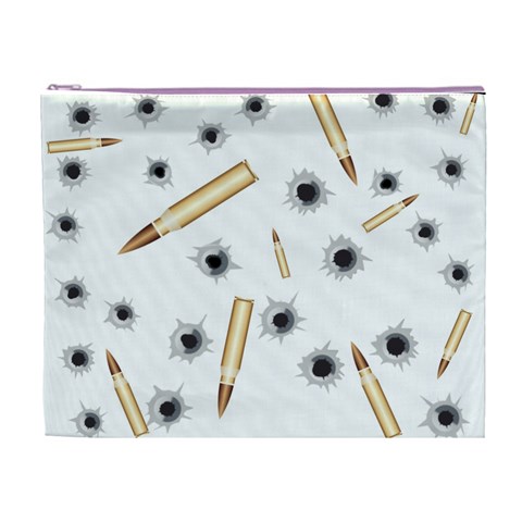 Bulletsnbulletholes Cosmetic Bag (XL) from ArtsNow.com Front