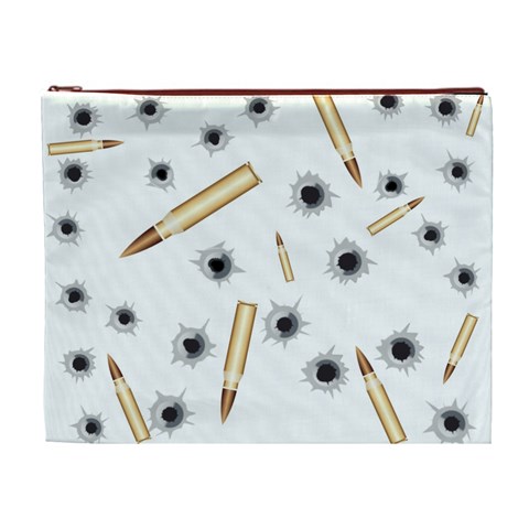 Bulletsnbulletholes Cosmetic Bag (XL) from ArtsNow.com Front