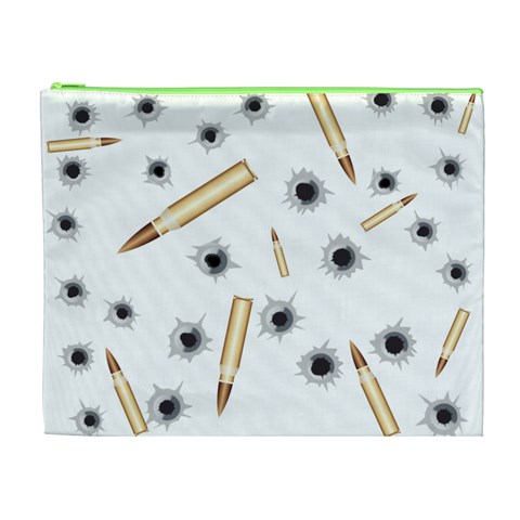 Bulletsnbulletholes Cosmetic Bag (XL) from ArtsNow.com Front