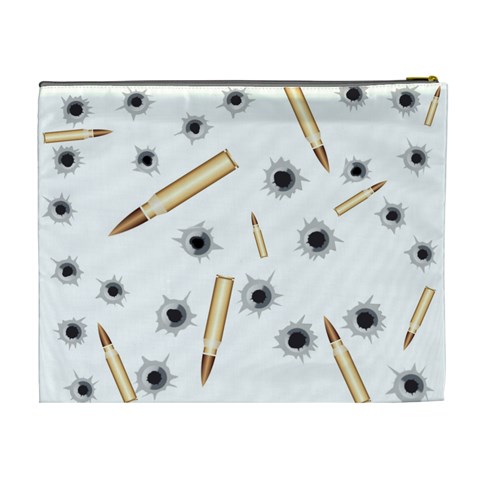 Bulletsnbulletholes Cosmetic Bag (XL) from ArtsNow.com Back