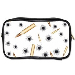 Bulletsnbulletholes Travel Toiletry Bag (Two Sides) from ArtsNow.com Front