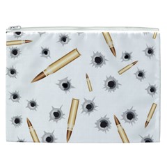 Bulletsnbulletholes Cosmetic Bag (XXL) from ArtsNow.com Front