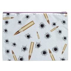 Bulletsnbulletholes Cosmetic Bag (XXL) from ArtsNow.com Back