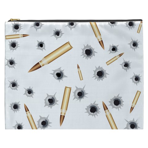 Bulletsnbulletholes Cosmetic Bag (XXXL) from ArtsNow.com Front