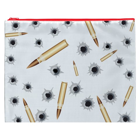 Bulletsnbulletholes Cosmetic Bag (XXXL) from ArtsNow.com Front