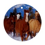 Horse Pony Colt Ornament (Round)